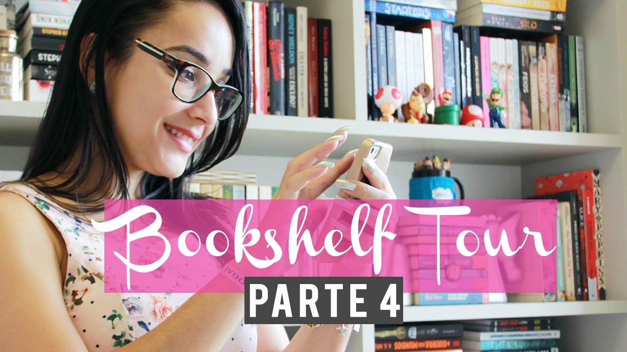 BOOKSHELF TOUR 2016 (Part 04) | Tour pela Minha Estante | Nuvem Literária