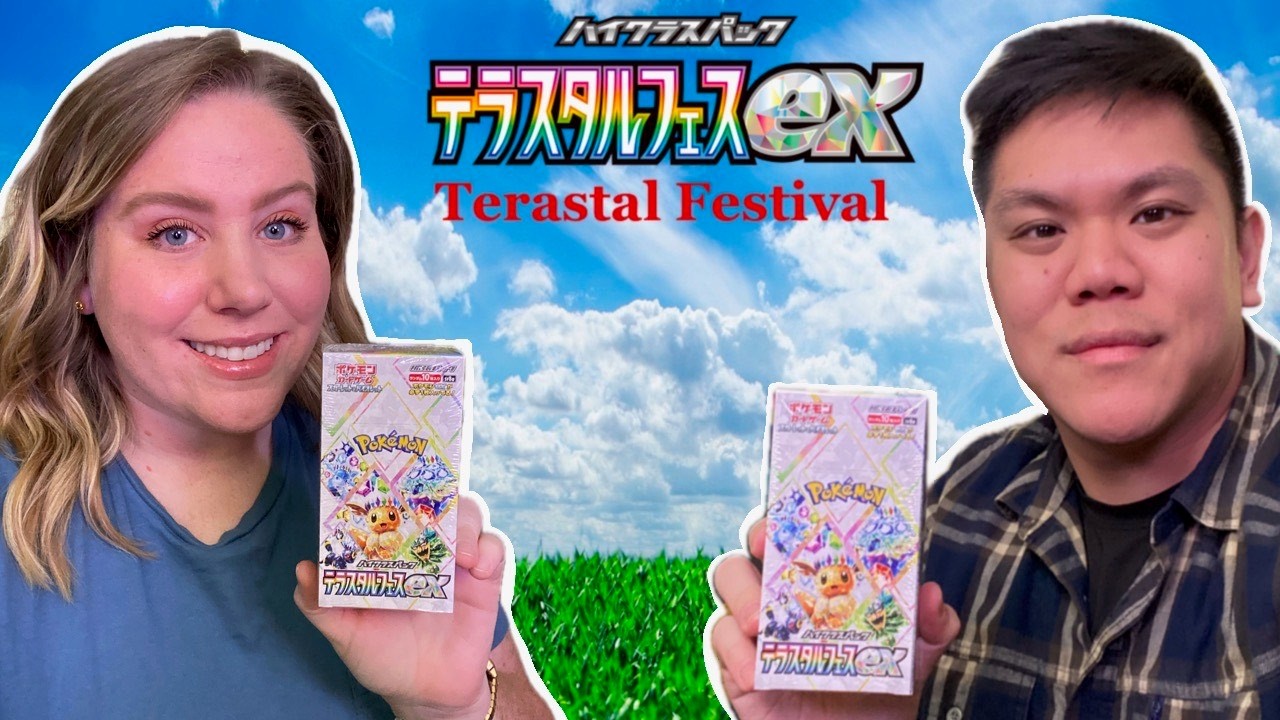 Opening *NEW* Terastal Festival Pokemon Booster Box! Japanese Prismatic Evolutions! 4 SARs Total!