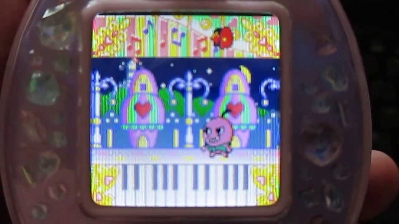 Tamagotchi P's hacking - custom game download test - get easy gotchi points