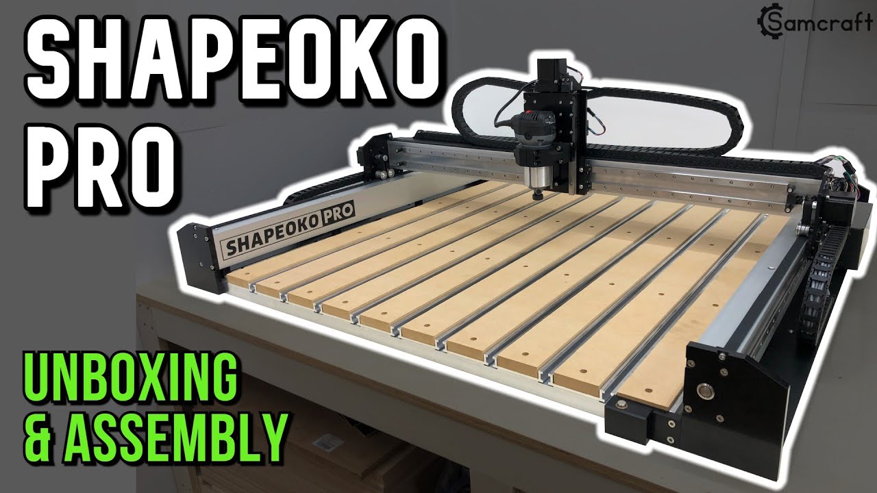 Shapeoko Pro Unboxing and Assembly | CNC Woodworking | CNC Router