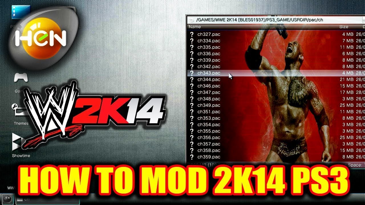 WWE 2k14 PS3 (Import New Wrestlers)