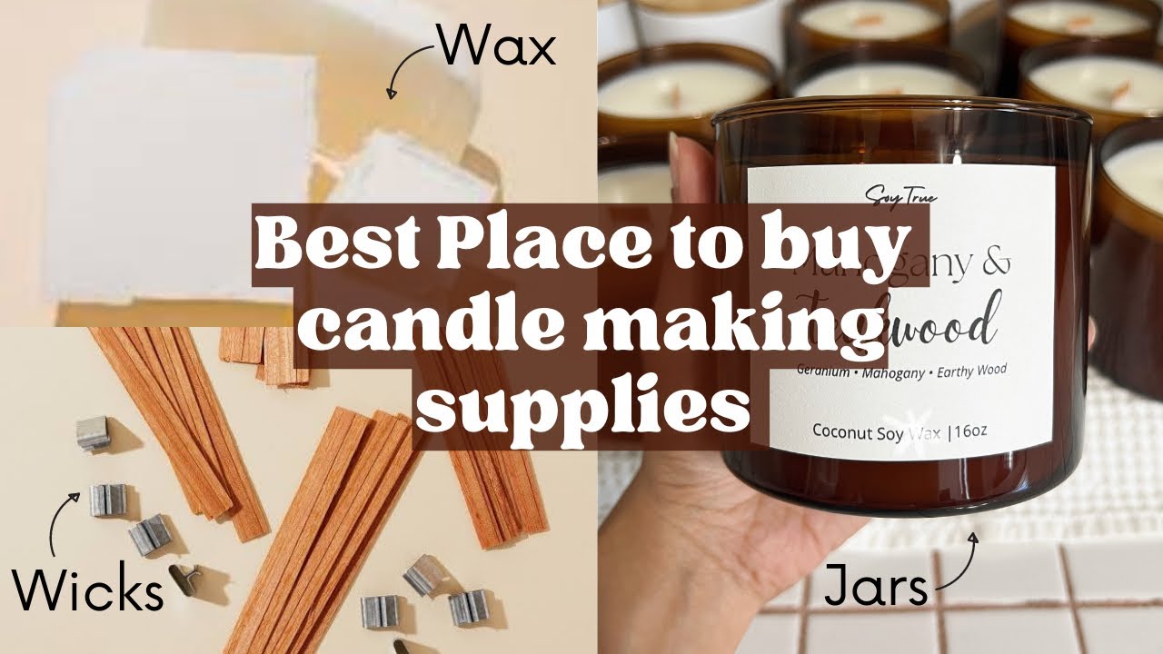 Where I buy ALL my Candle Making Supplies | Candle Business