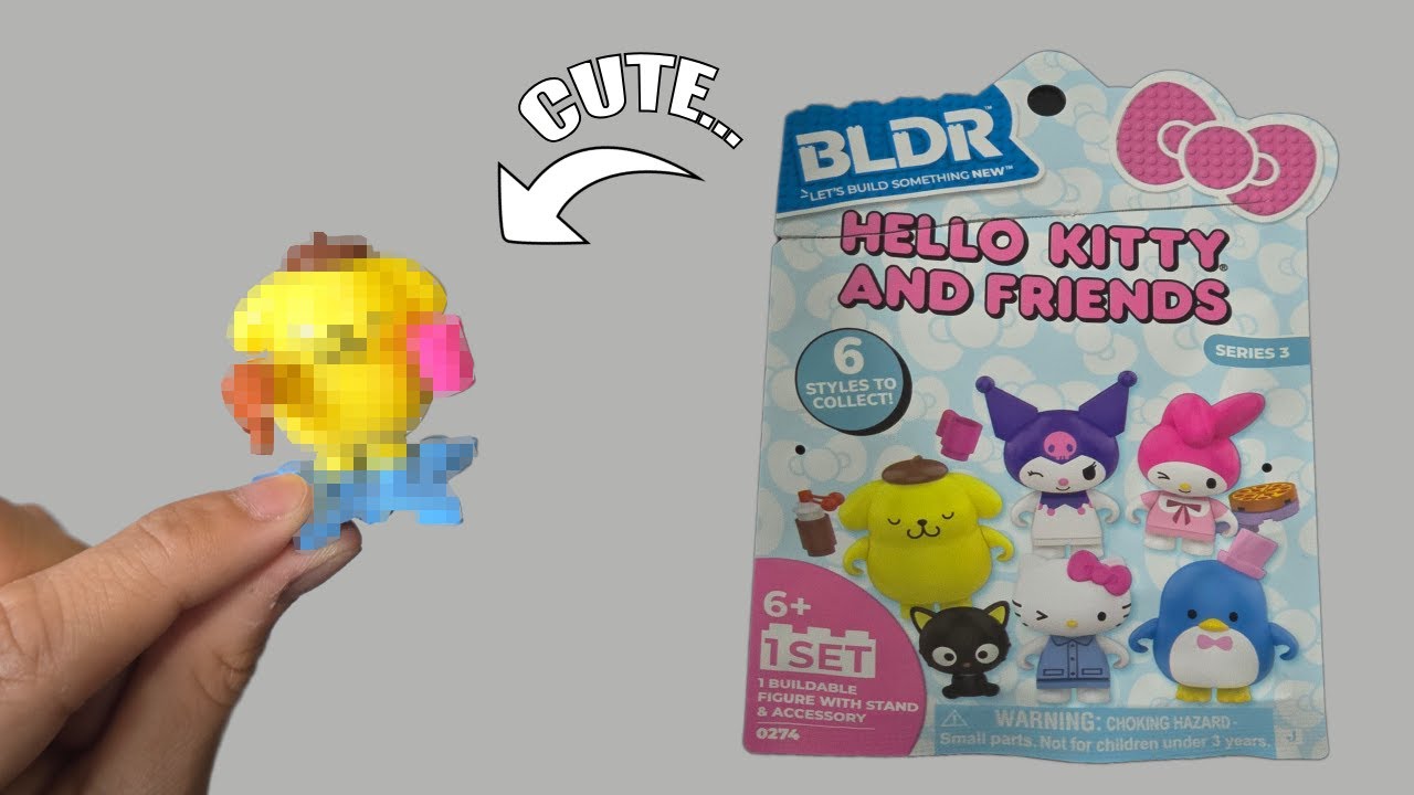 Opening BLDR HELLO KITTY AND FRIENDS Blind Bags 😊