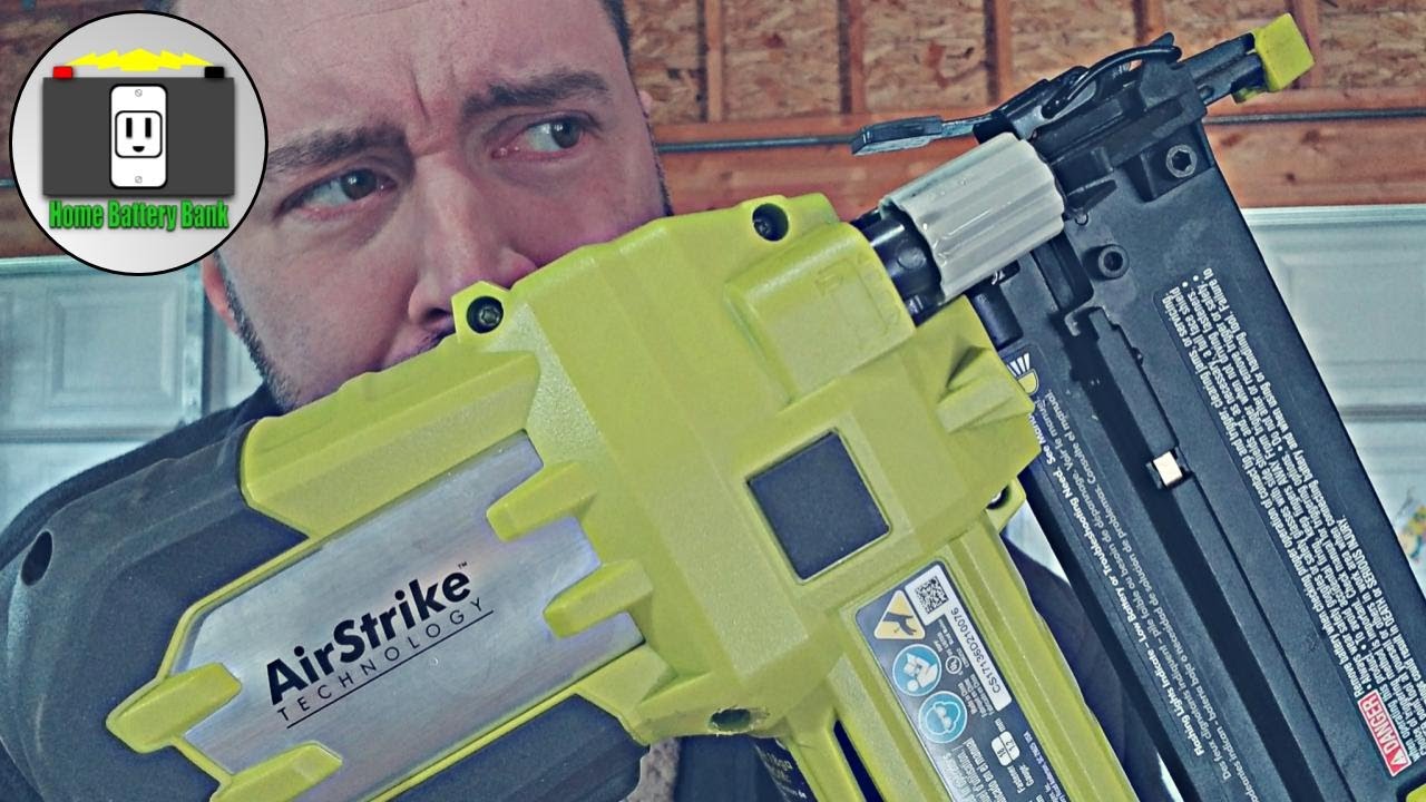 [STEP BY STEP] Ryobi P320 Airstrike Fix (not firing nails)