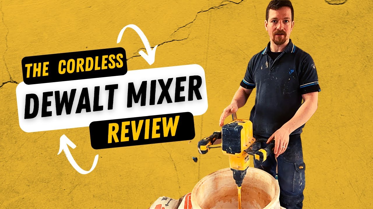 REVIEW: Dewalt Cordless Mixer | Is This The BEST Mixer On The Market???