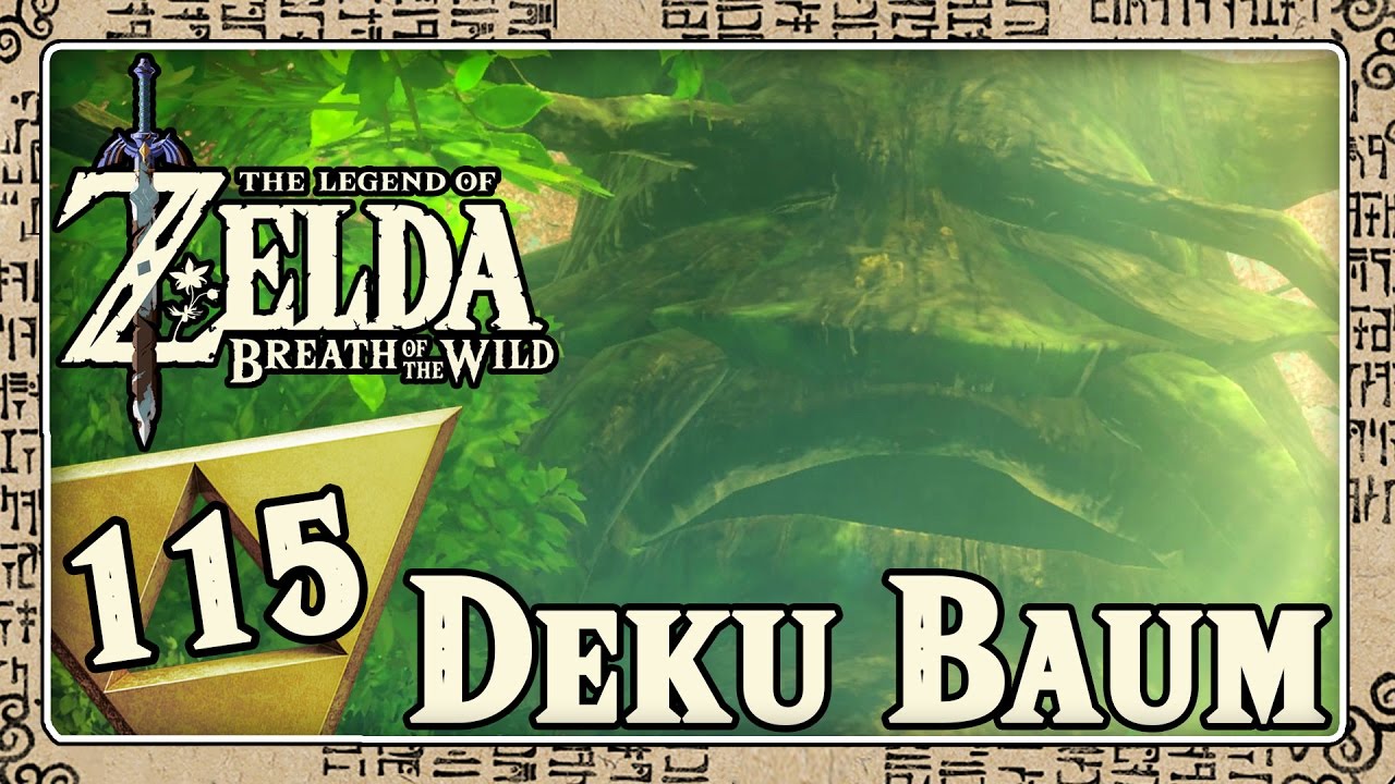 THE LEGEND OF ZELDA BREATH OF THE WILD Part 115: Der Deku-Baum und das Master-Schwert im Krog-Wald