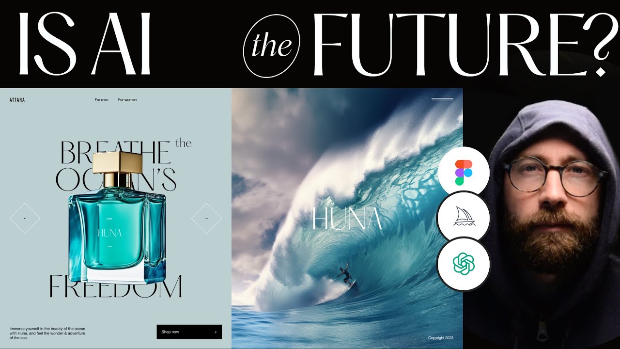 How to use Midjourney & ChatGPT to create the Art Direction of a website