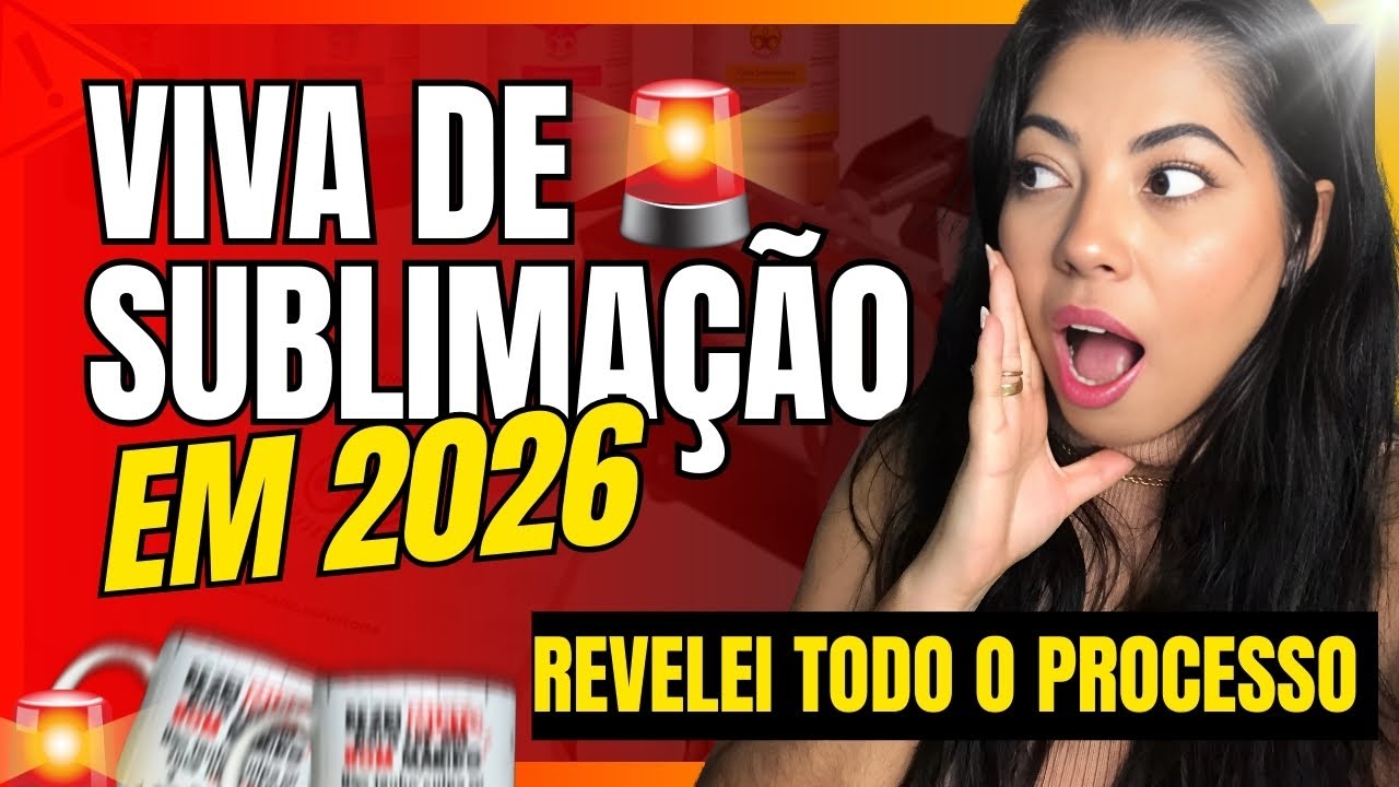 O SEGREDO para Ter Sucesso no NEGÓCIO de Sublimação em 2026!
