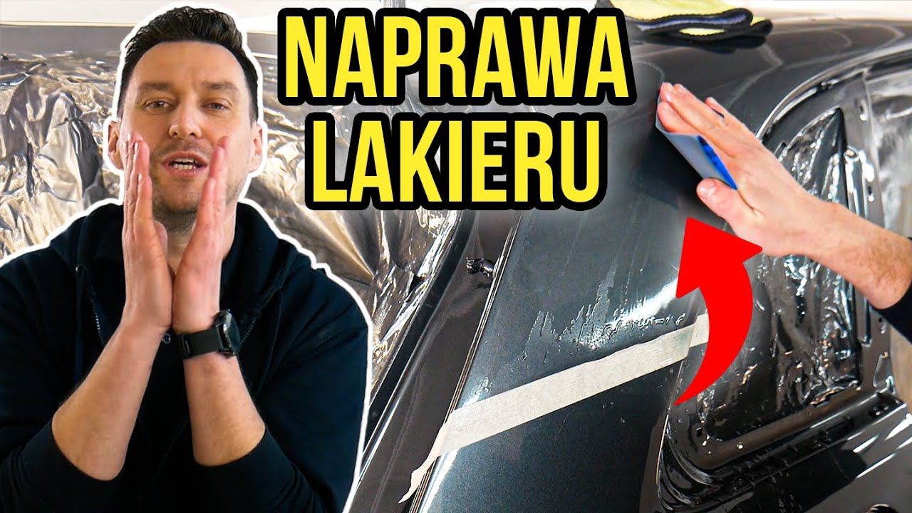 JAK WYRÓWNAĆ STRUKTURĘ LAKIERU BEZBARWNEGO