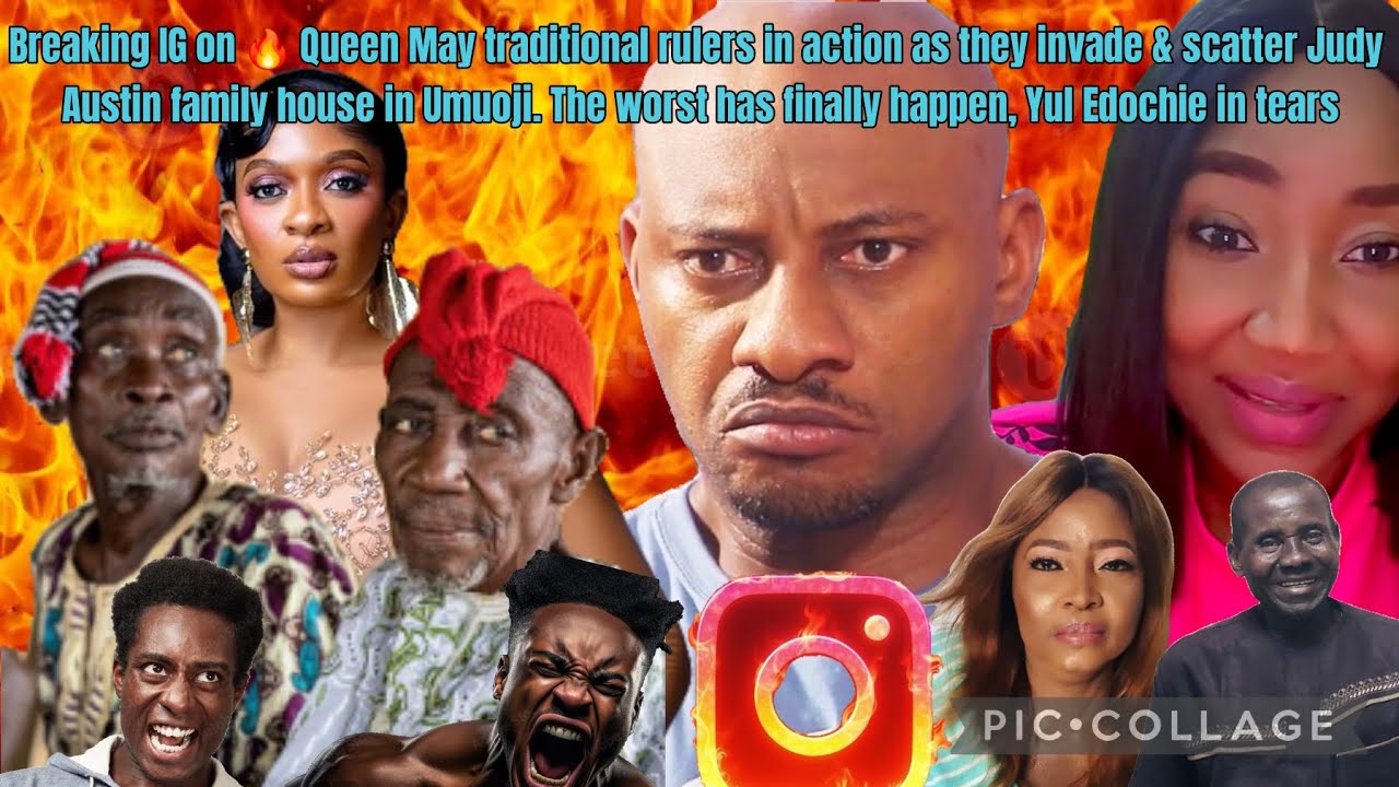 Breaking IG on 🔥 Queen May traditional rulers in action as they invade Judy Austin family house