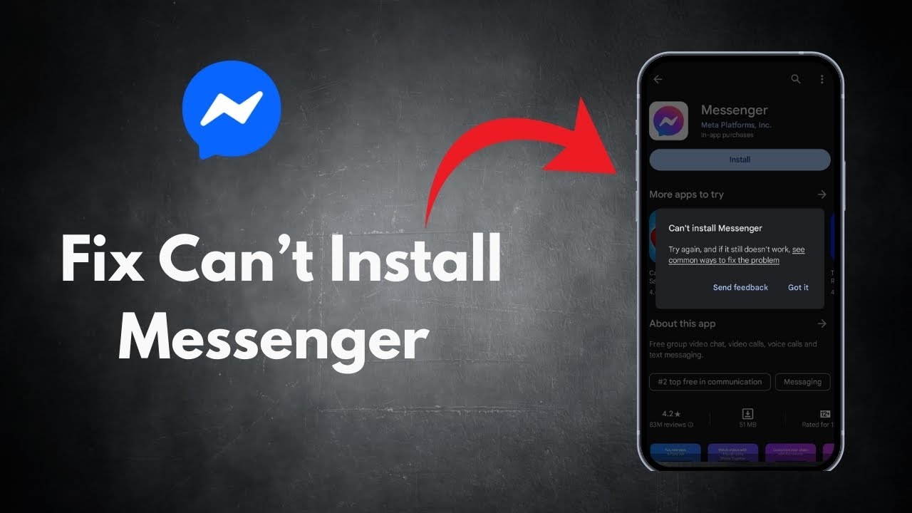 Fix Can&rsquo;t Install Messenger on Android
