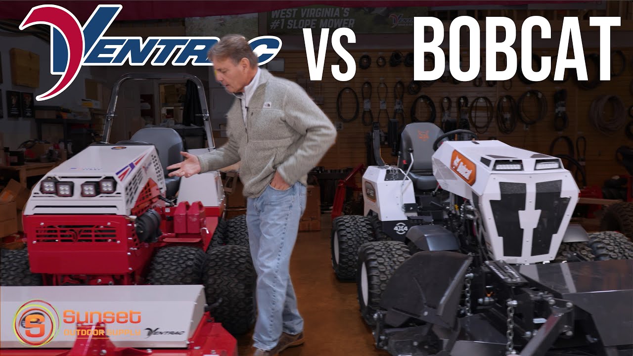 VENTRAC 4520 VS STEINER/ BOBCAT AT450 Part 1