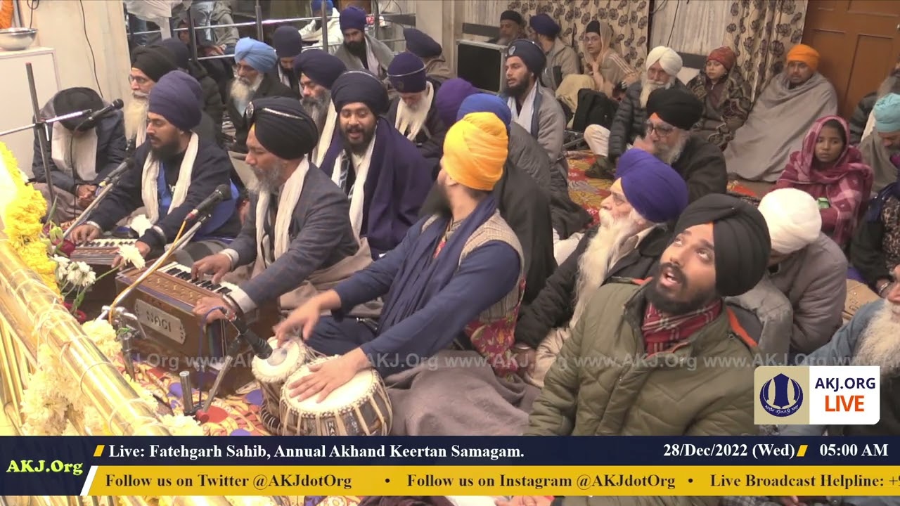 033 FatehgarhSahib 27Dec2022 TueEve RSK Bhai Balbir Singh Jee Kharar