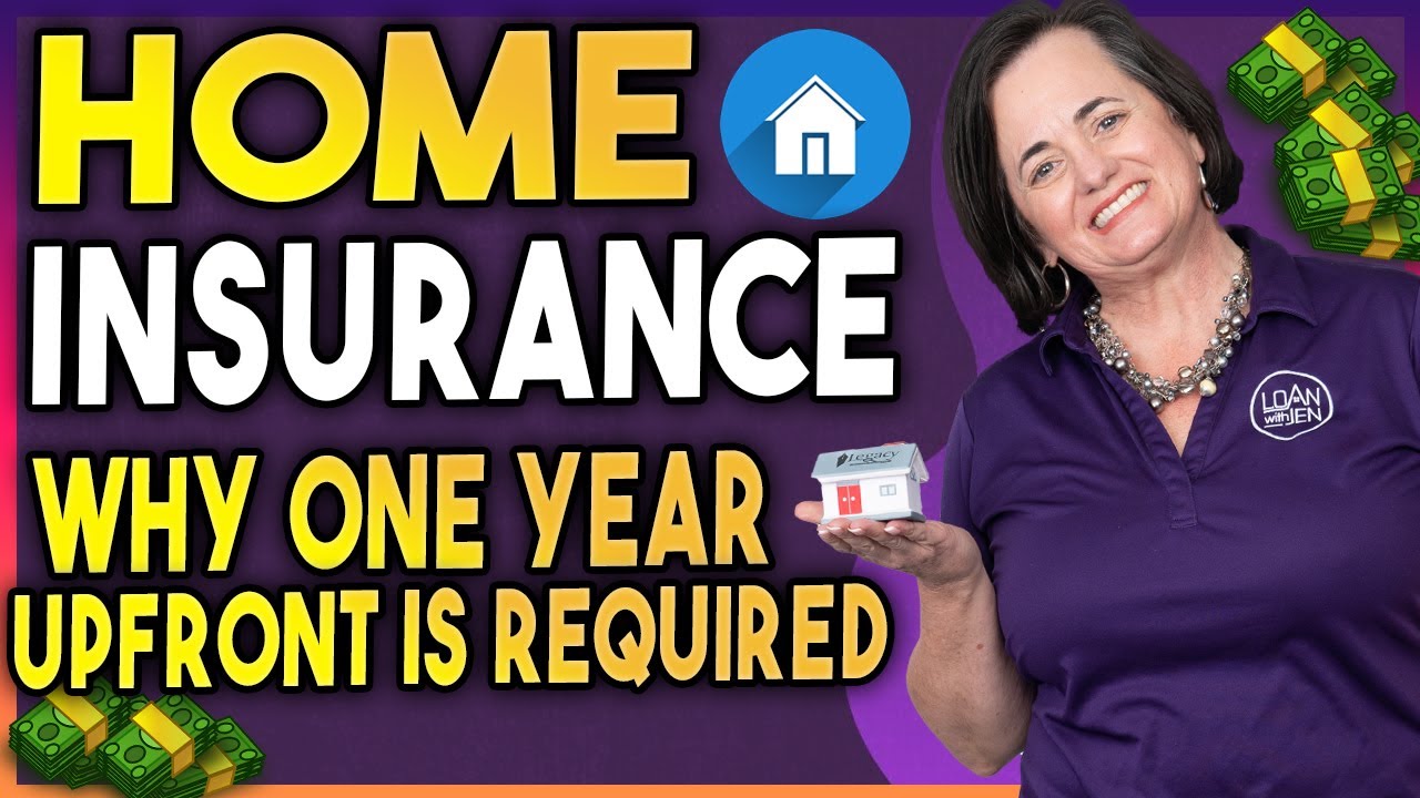 Home Insurance [Why One Year Upfront Is Required]
