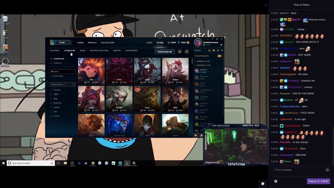 Timthetatman's Streamer Privilege