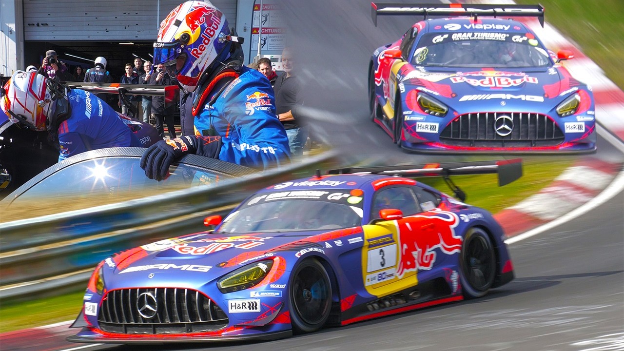 MASTER MAX! Verstappen MERCEDES AMG GT3 FULL SEND on the NÜRBURGRING! NLS2 20 03 2026