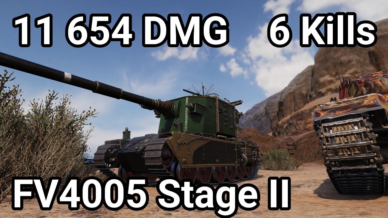 FV4005: 11.6K DAMAGE 6 KILLS - ONE SHOT, ONE DELETE! | World of Tanks