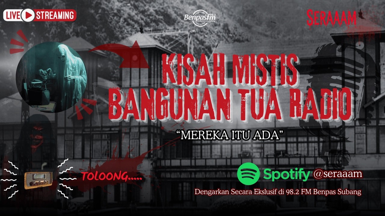 KISAH MISTIS BANGUNAN TUA RADIO 2: GEDUNG YANG TAK PERNAH BENAR-BENAR SEPI!!!