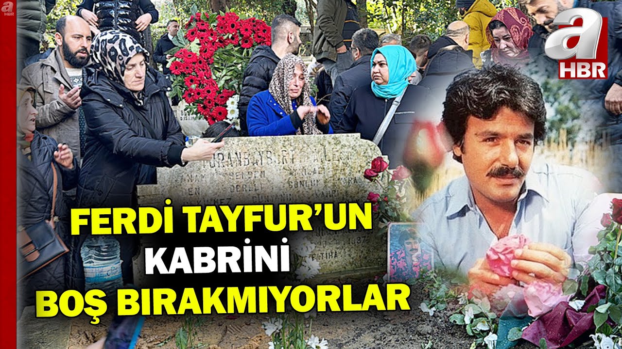 Ferdi Tayfur'un hayranları kabrini ilk günden bu yana boş bırakmadı | A Haber