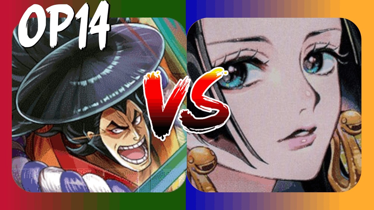[OP14/ EB04] Red Green Oden vs Blue Yellow Boa | One Piece Card Game