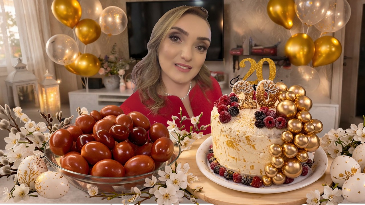20-ЛЕТИЕ ЯНИСА И НАША ПАСХА | ГОТОВЛЮ ПРАЗДНИК🎂
