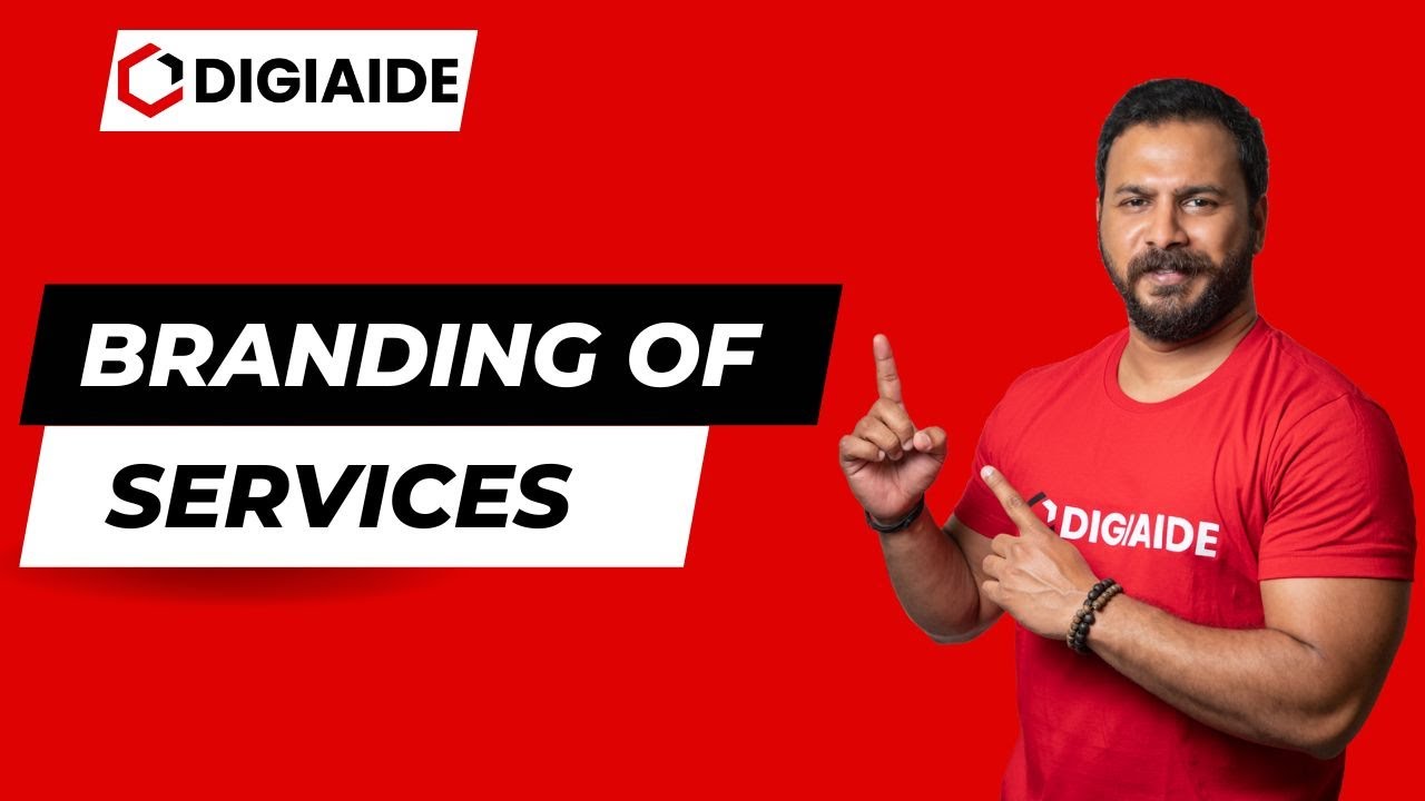 Services Branding - Difference between branding a product vs branding a service