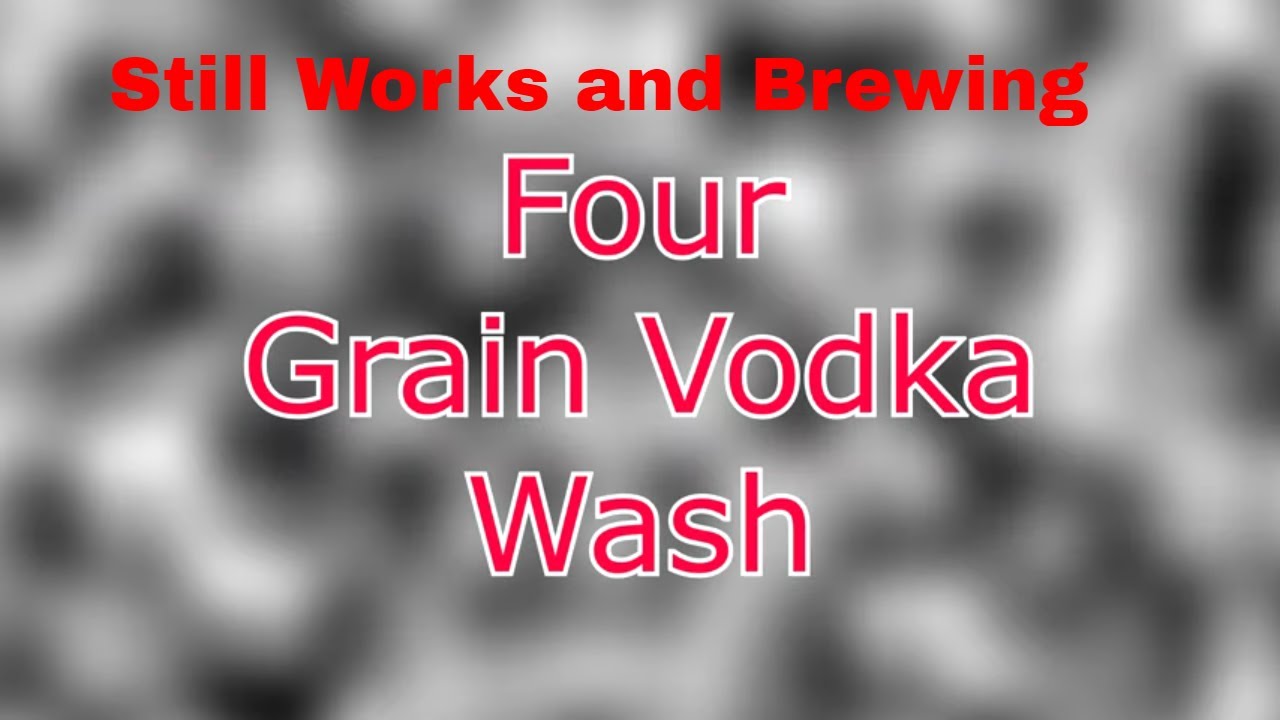 E111 Four Grain Vodka mash part 1