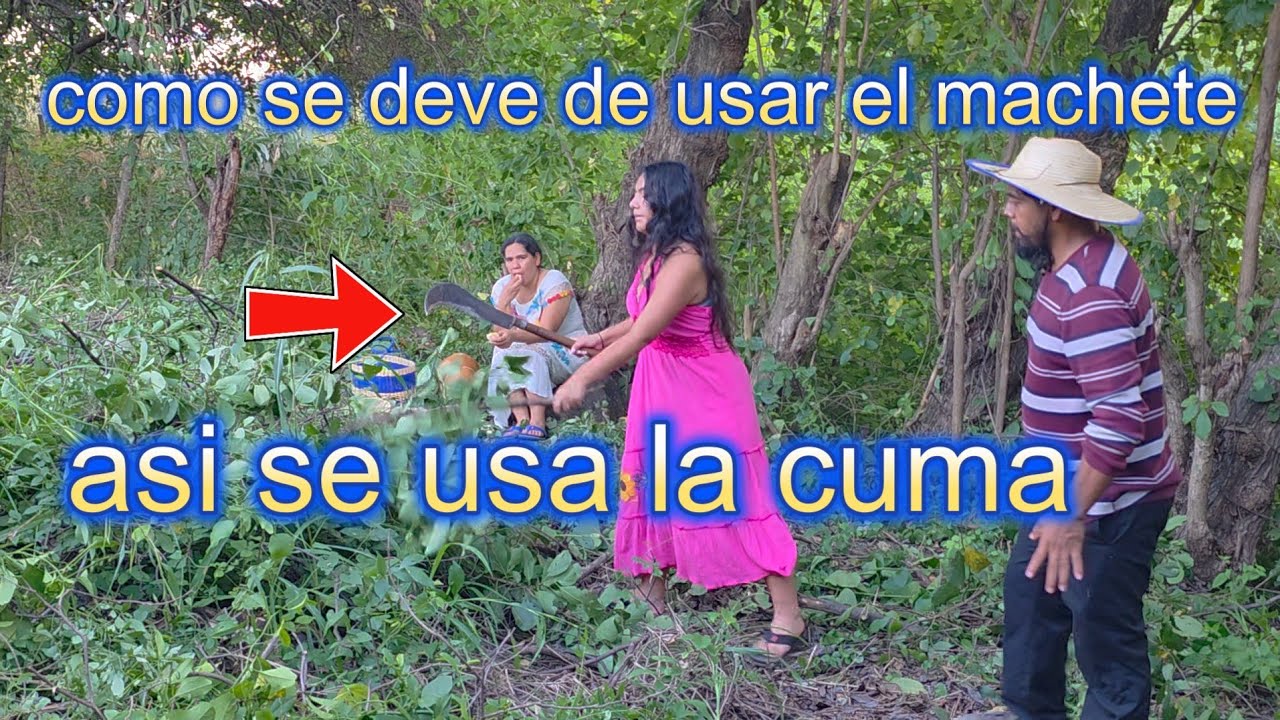 ENSEÑANDOLE A TRABAJAR CON LA CUMA