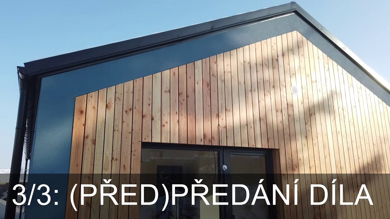 Dřevostavba Čelákovice II 3/3: (před)předávka