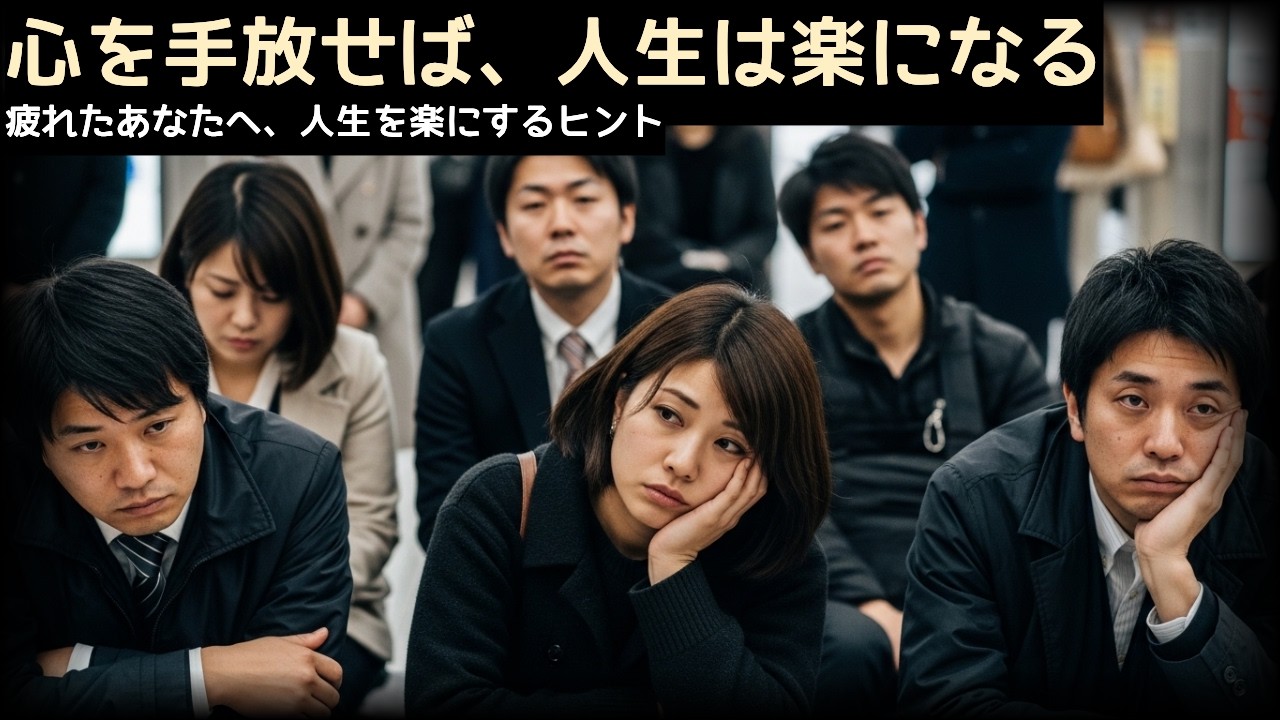 人生に疲れたあなたへ  #心を軽くする #人生は楽になる #メンタル管理 #ストレス解消 #人間関係 #仕事の悩み #老後生活 #幸福な人生 #健康 #心の平穏 #瞑想 #人生アドバイス #悩み解消
