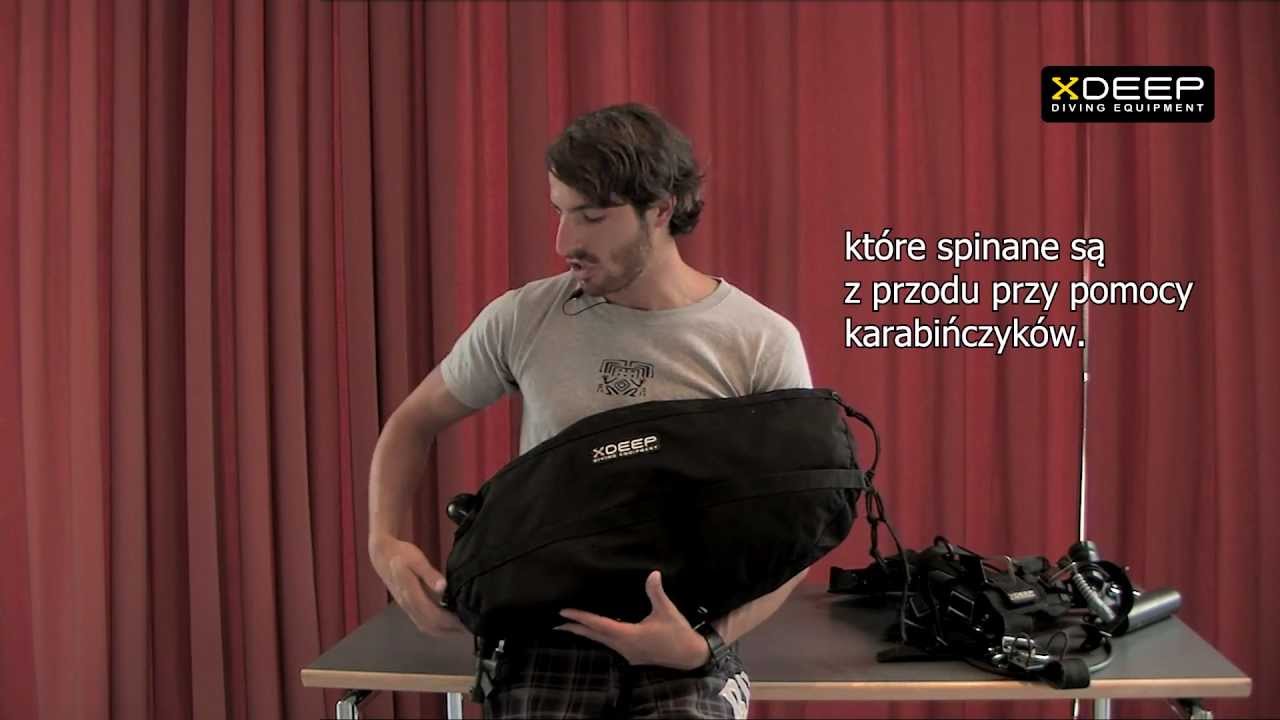 Prezentacja systemu side mount xDEEP Stealth 2.0 z polskimi napisami