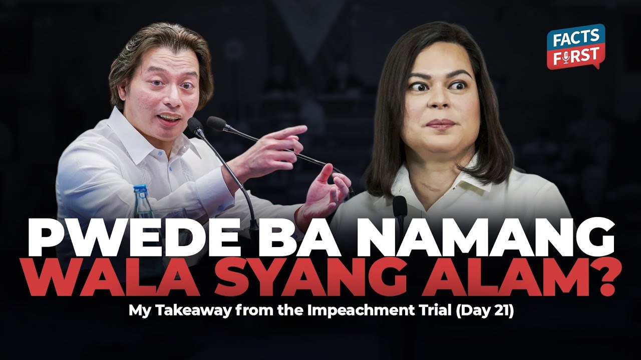 Day 21: Sara Duterte lawyer Michael Poa tagged as 'abogadong walang alam'