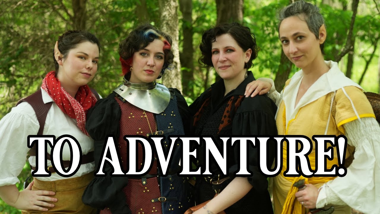 My First Renaissance Faire ft. Morgan Donner & Abby Cox: I made an 18th c Waistcoat!