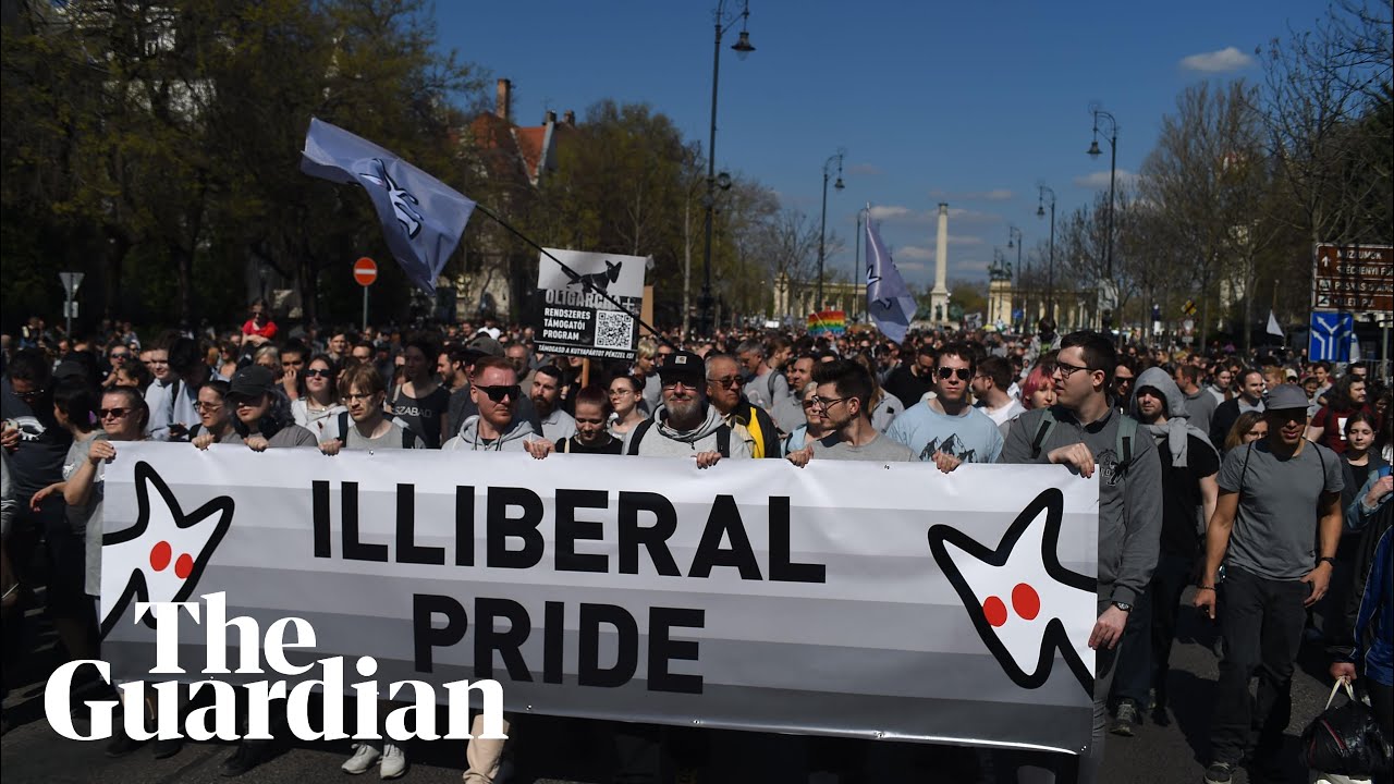 Thousands take to the streets in Hungary as the country bans LGBTQ+ gatherings