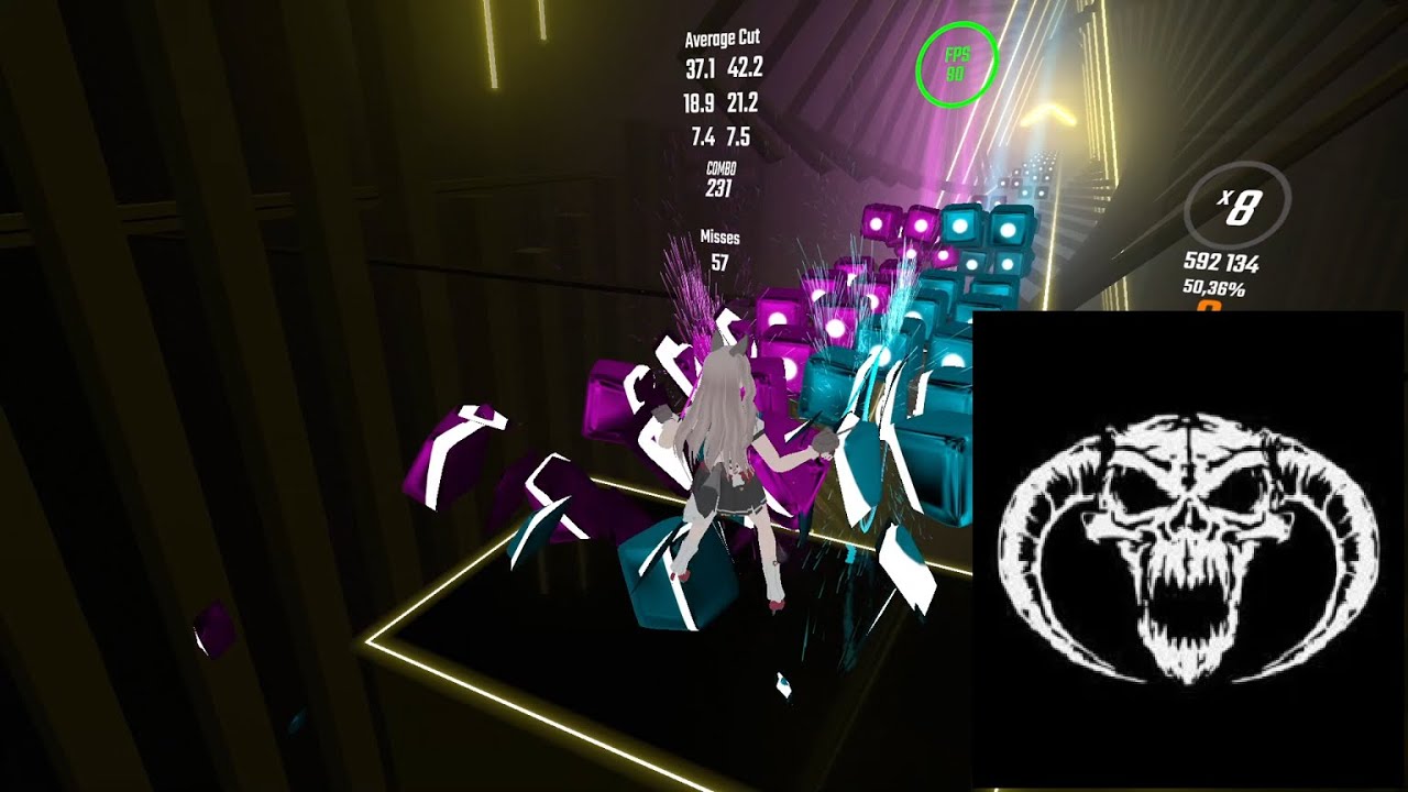 [Beat Saber] NEVER STOP SPEEDCORE [expert+] [NA]