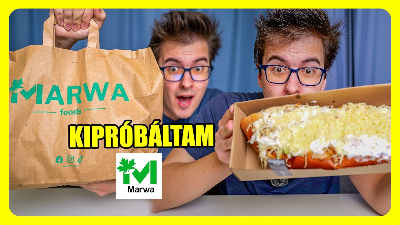 A WOLT és a FOODORA ÚJ RIVÁLISA???  MARWA FOOD