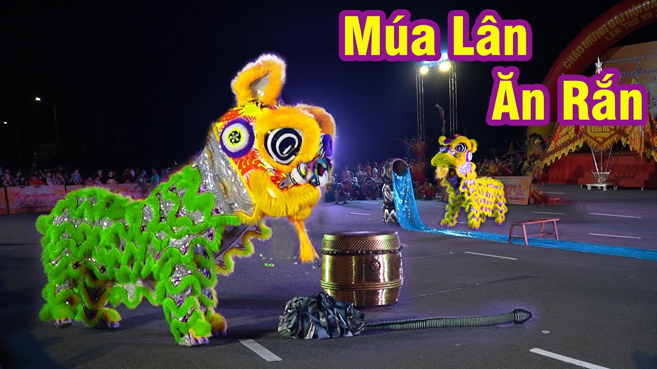 Múa Lân Ăn Rắn / Múa Lân Địa Bửu 2020 / LSR Khương Nghĩa Đường
