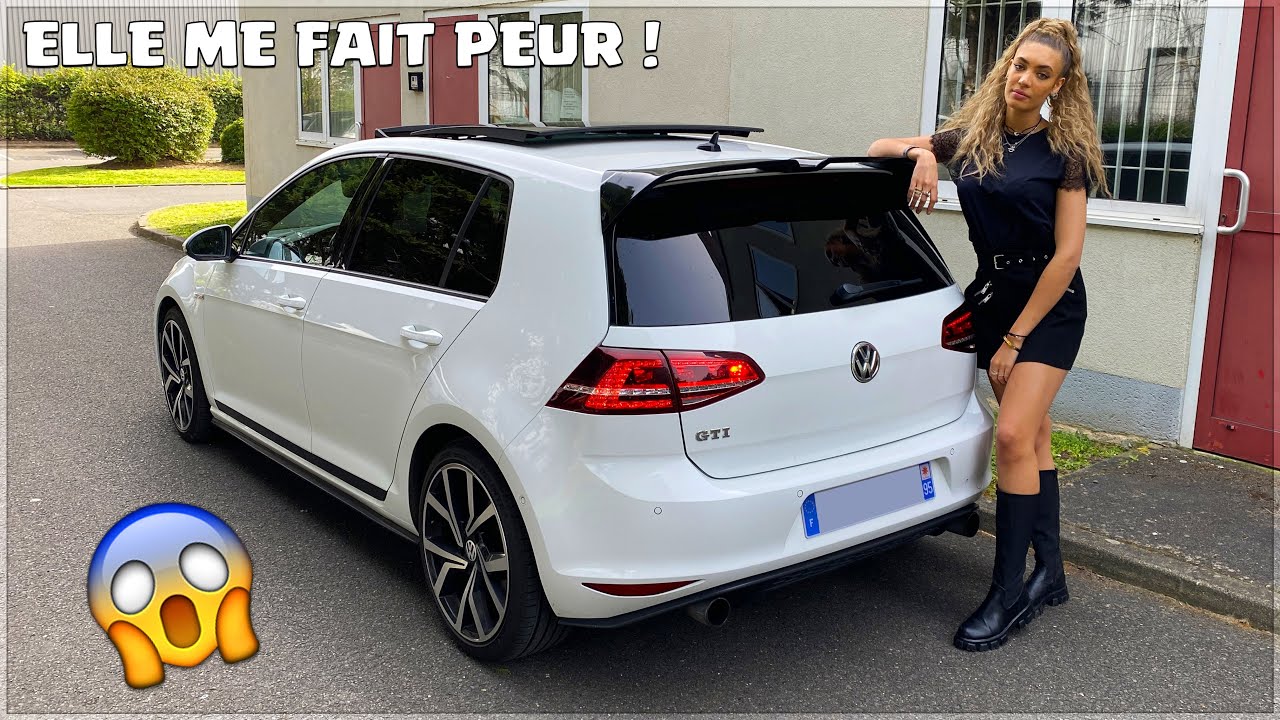 ELLE ROULE EN GOLF 7 GTI PREPARÉE ! (J'étais pas prêt de sa conduite!!)😈🔥