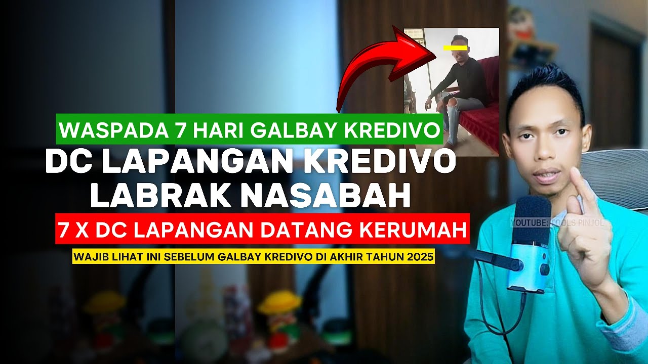 WASPADA! Galbay Pinjol Kredivo di akhir tahun, DC Lapangan kredivo datang kerumah