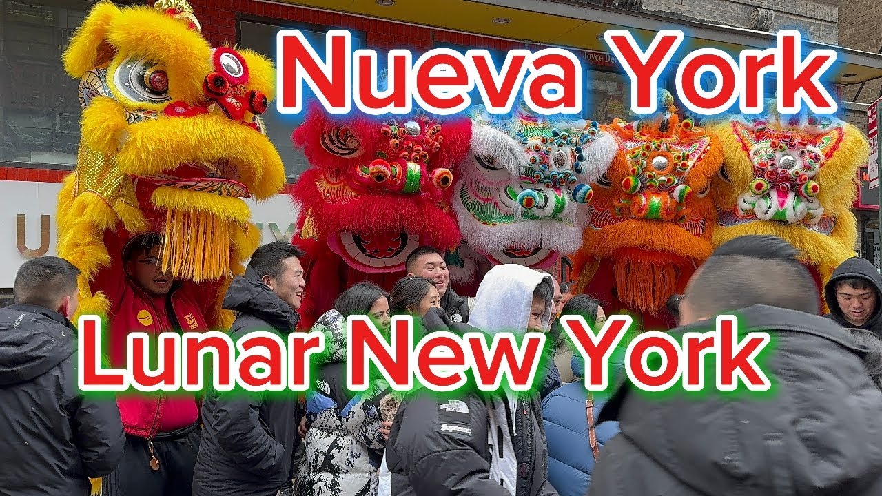 En Vivo Desde Chinatown Nueva York Nuevo Año Lunar 🐎🔥 NYC 2026