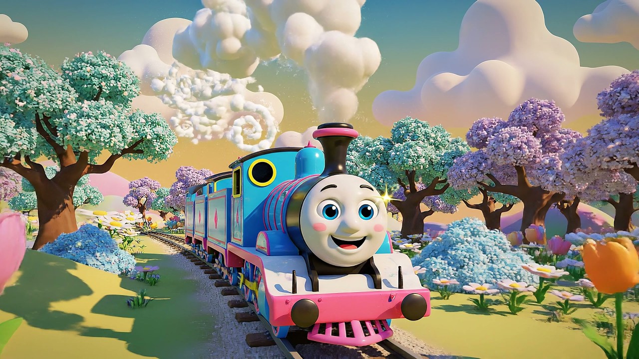 Magic Train Goes Choo Choo Chee | Enchanted Railway Songs & Kids Adventure