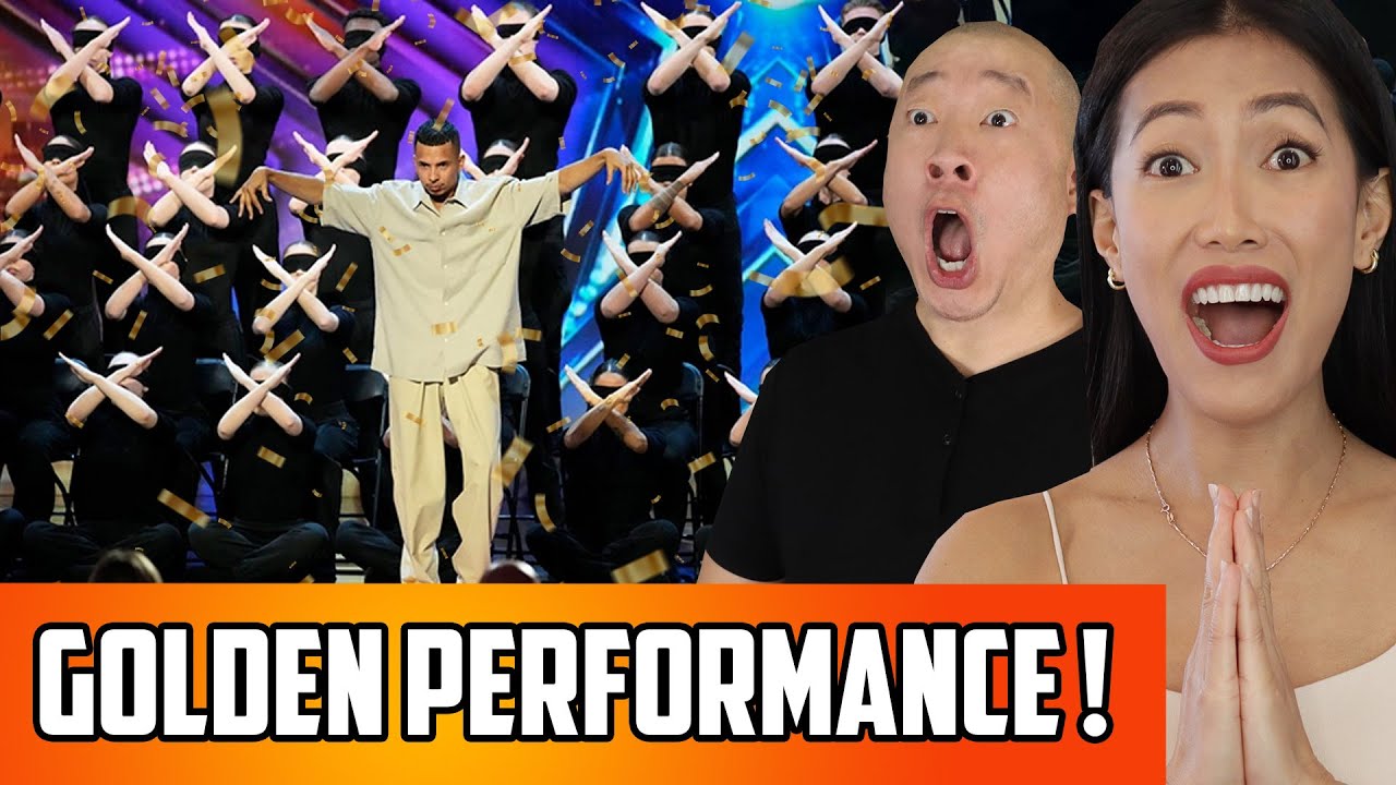 Murmuration Golden Buzzer Dance On AGT Reaction - From France To America's Got Talent!