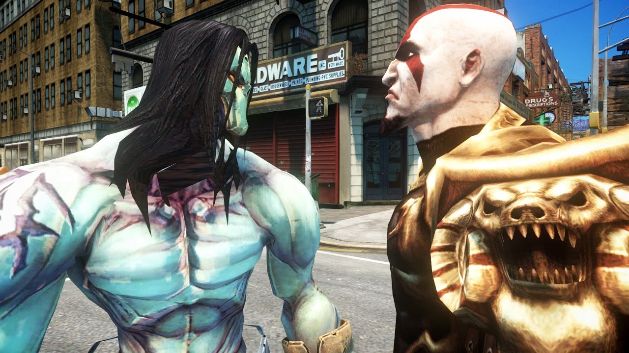 Darksiders (Death) vs Kratos (God of War) - Epic Battle