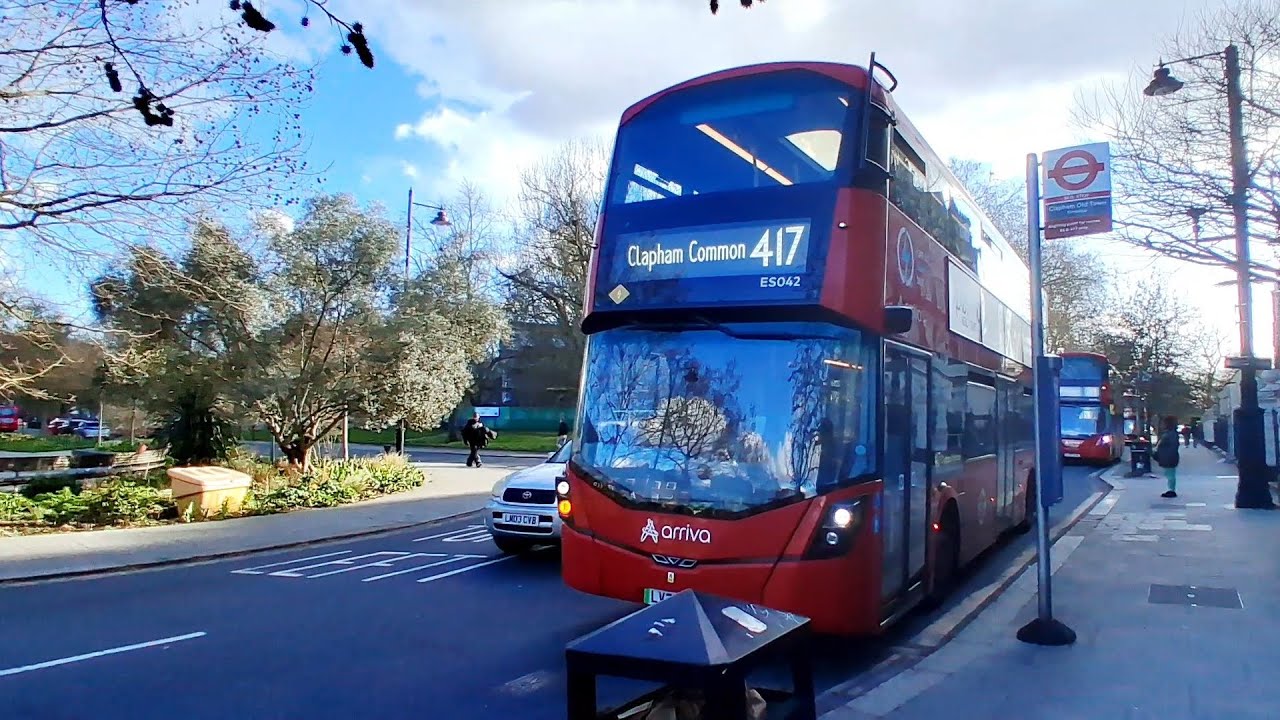 FRV. Route 417: Crystal Palace Bus Station- Clapham Common, Old Town