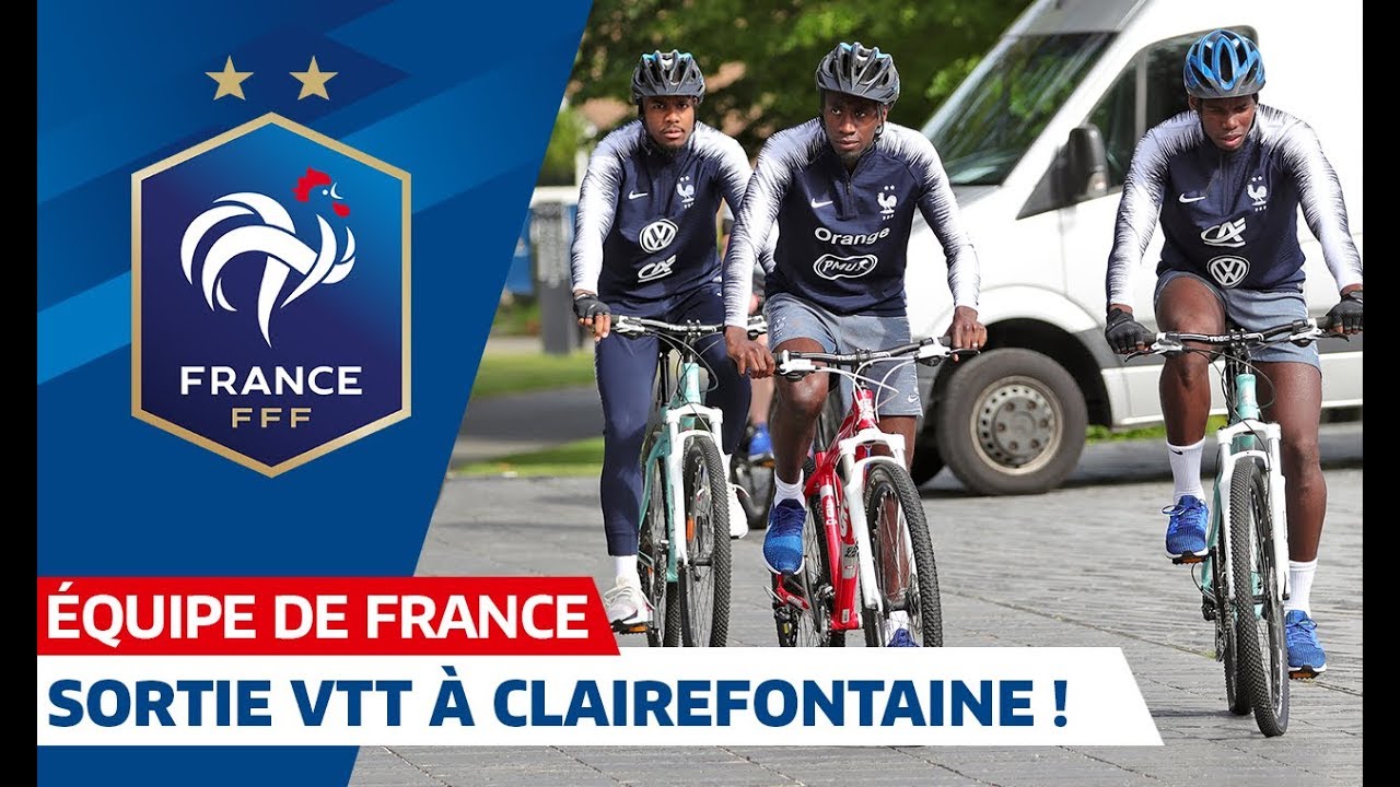 Sortie VTT &agrave; Clairefontaine, Equipe de France I FFF 2019