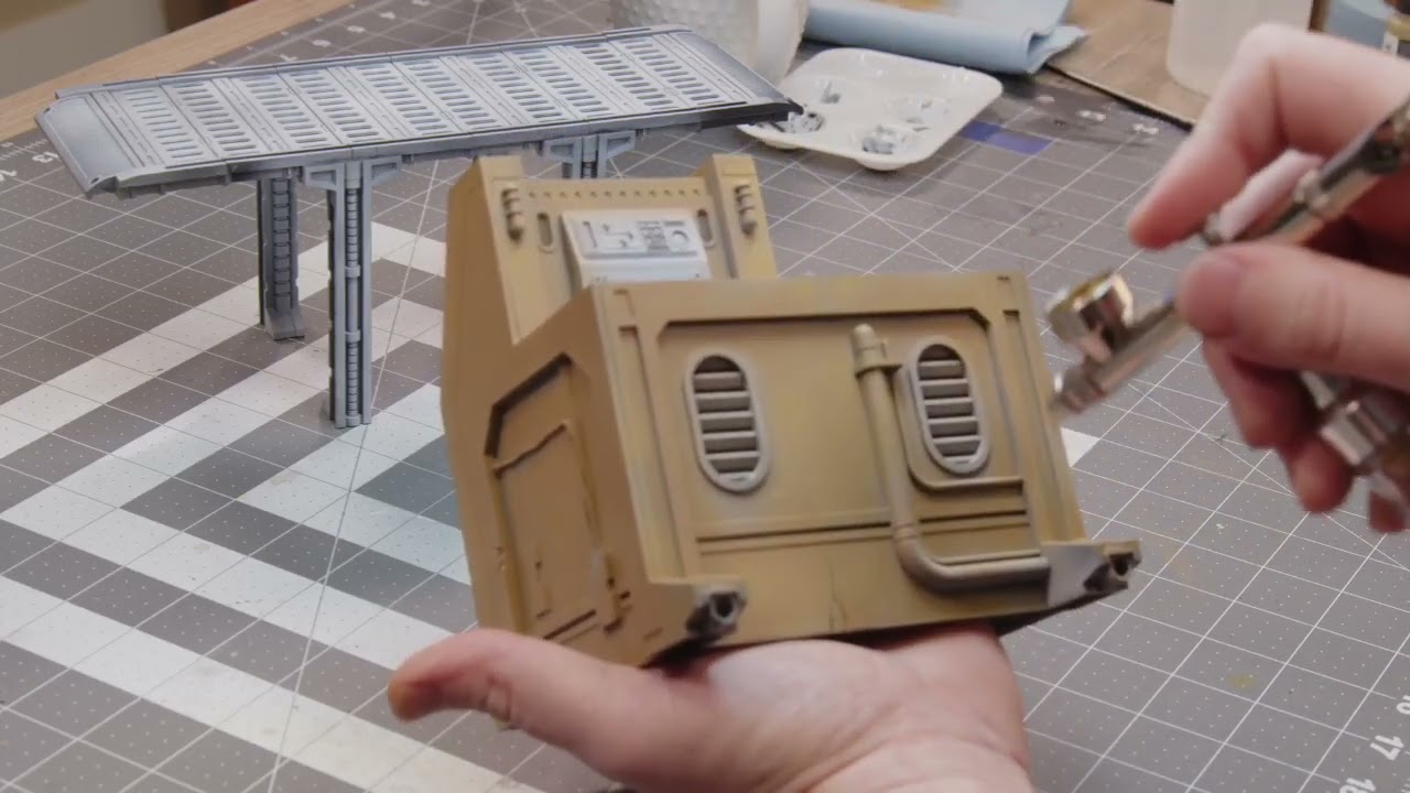 Painting Shatterpoint Terrain