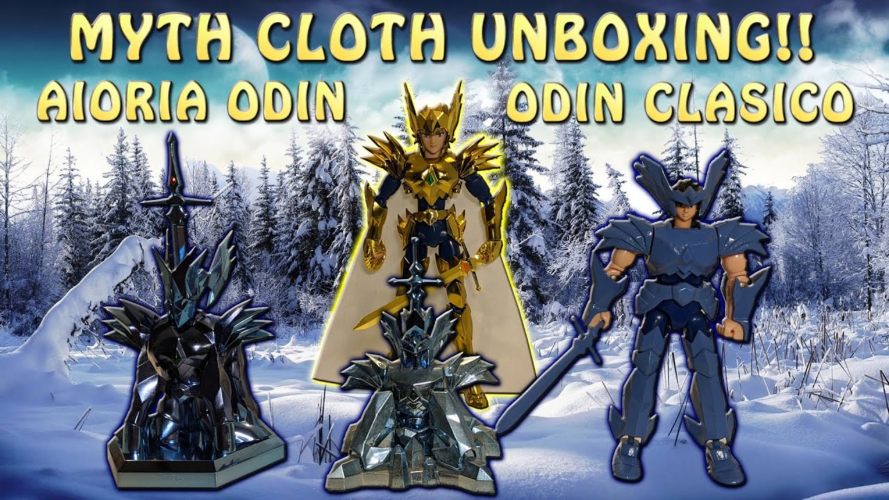 AIORIA ARMADURA DE ODIN & ODIN CLASICO!! MYTH UNBOXING!! Saint Seiya