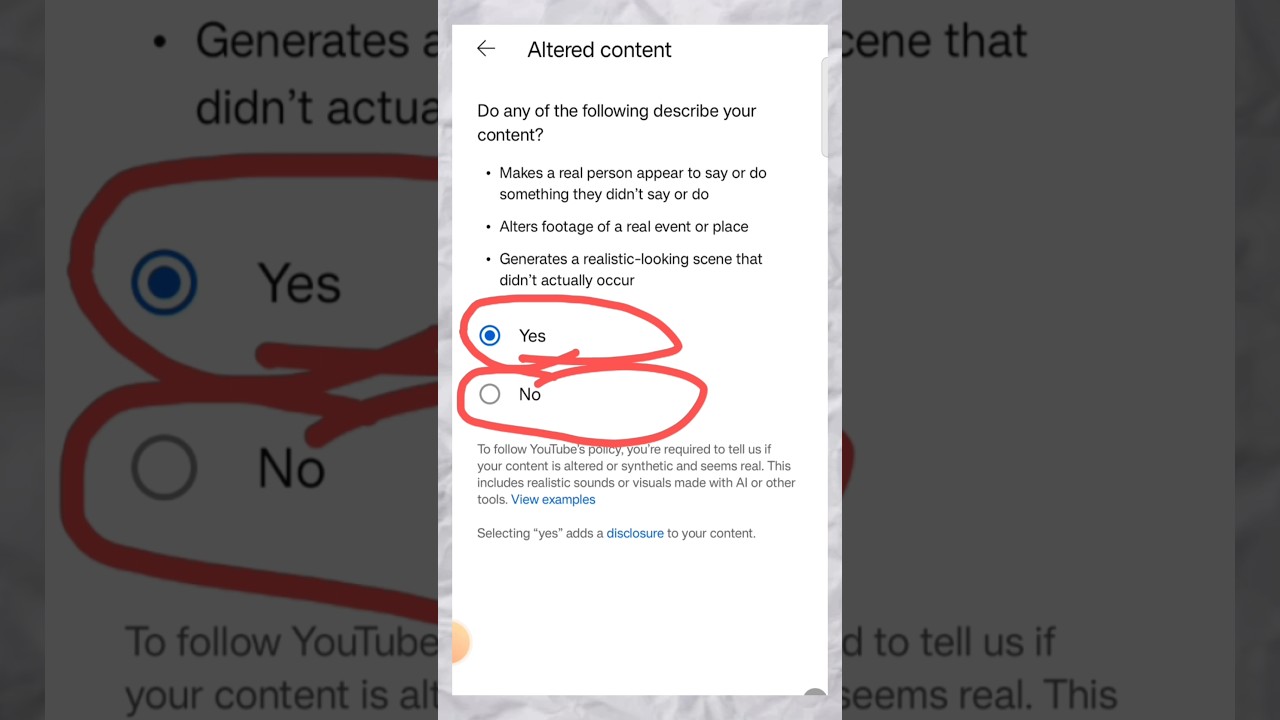 Altered Content youtube kya hai | altered content | altered content kya hai #shorts​ #alteredcontent