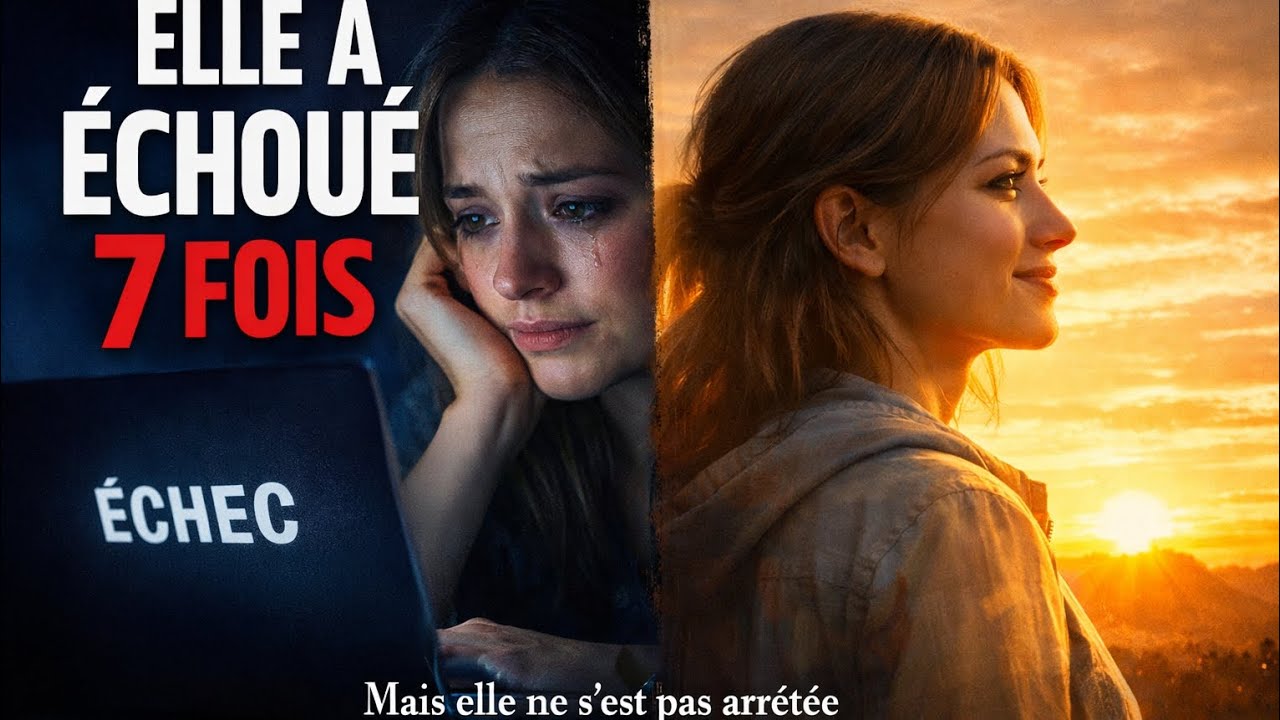 Elle a échoué 7 fois… puis tout a changé (Histoire vraie d’inspiration)