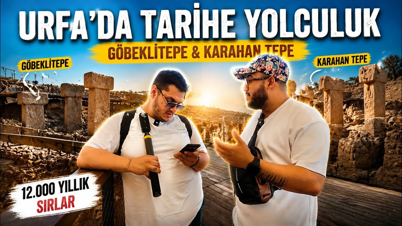 URFA VLOG VOL.2 (GÖBEKLİTEPE, KARAHANTEPE, BALIKLI GÖL,EYÜP PEYGAMBER)